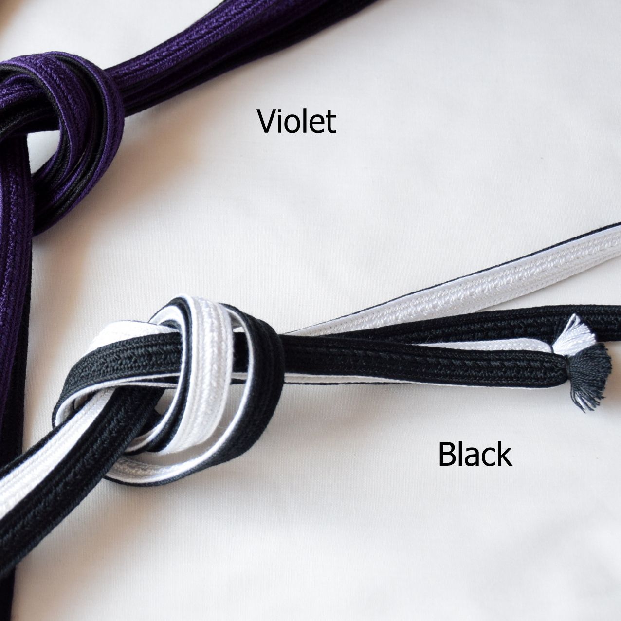 Sageo Black/red artifice Silk cord for iaito iaido shinken sword saya fitting 